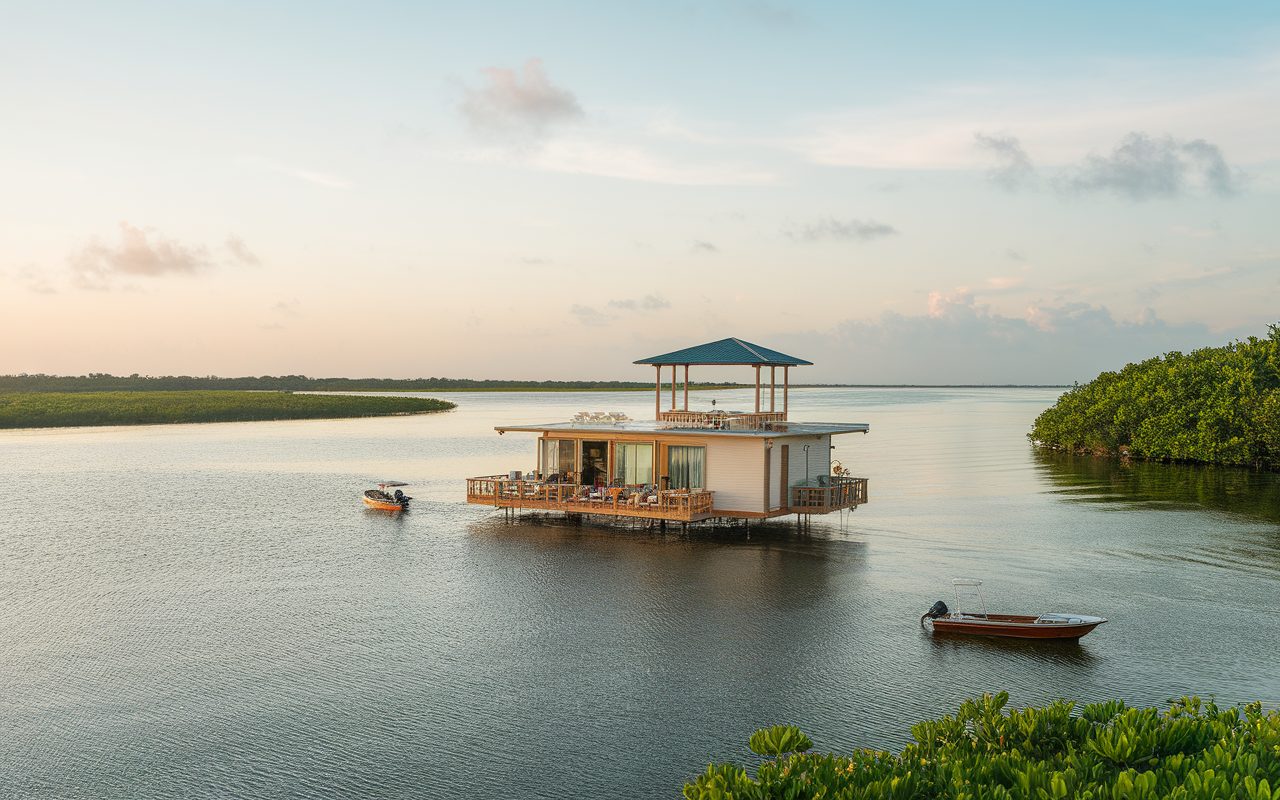 Escapade flottante : découvrez les hôtels sur l&rsquo;eau pour un séjour inoubliable