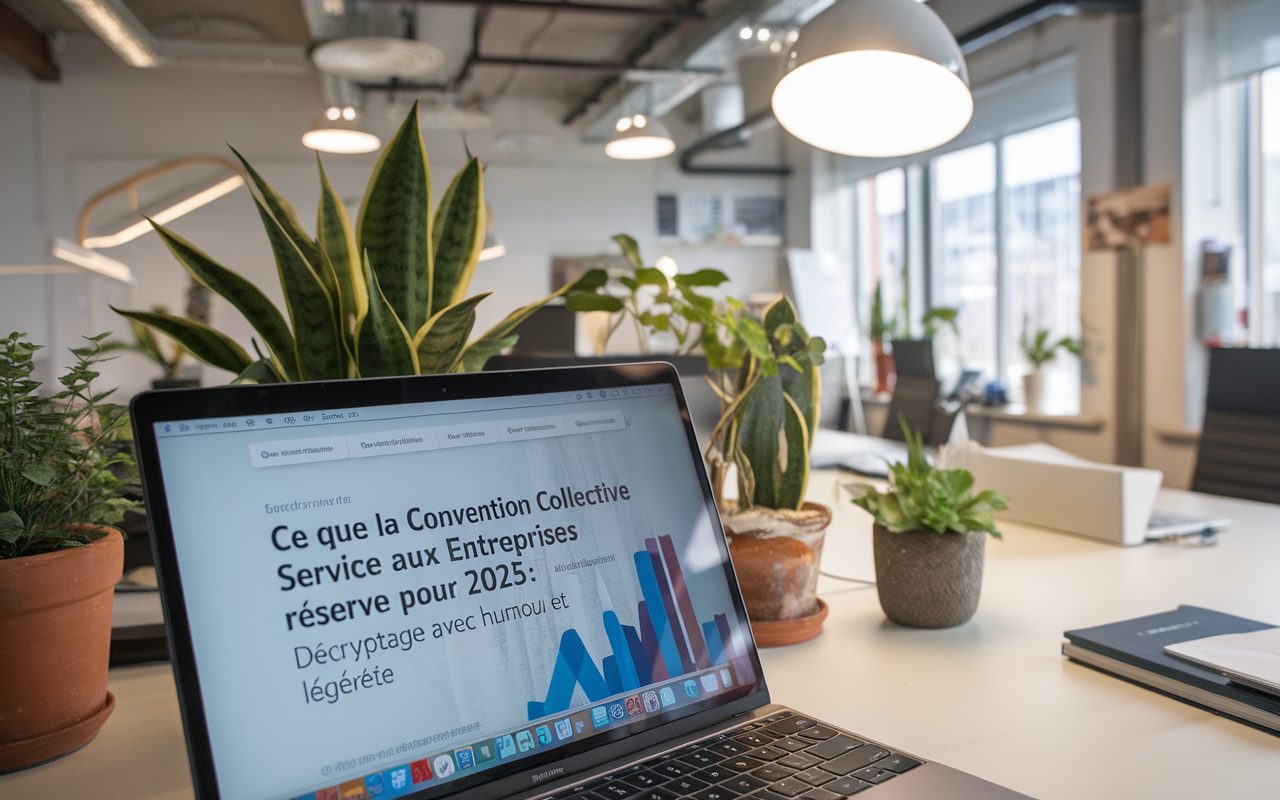 Ce que la convention collective service aux entreprises réserve pour 2025 : décryptage avec humour et légèreté