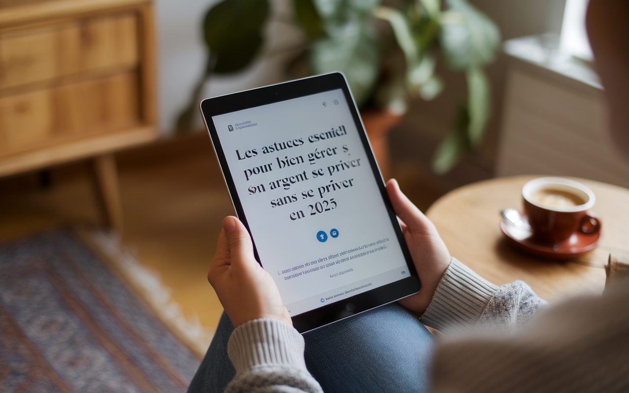 Les astuces essentielles pour bien gérer son argent sans se priver en 2025