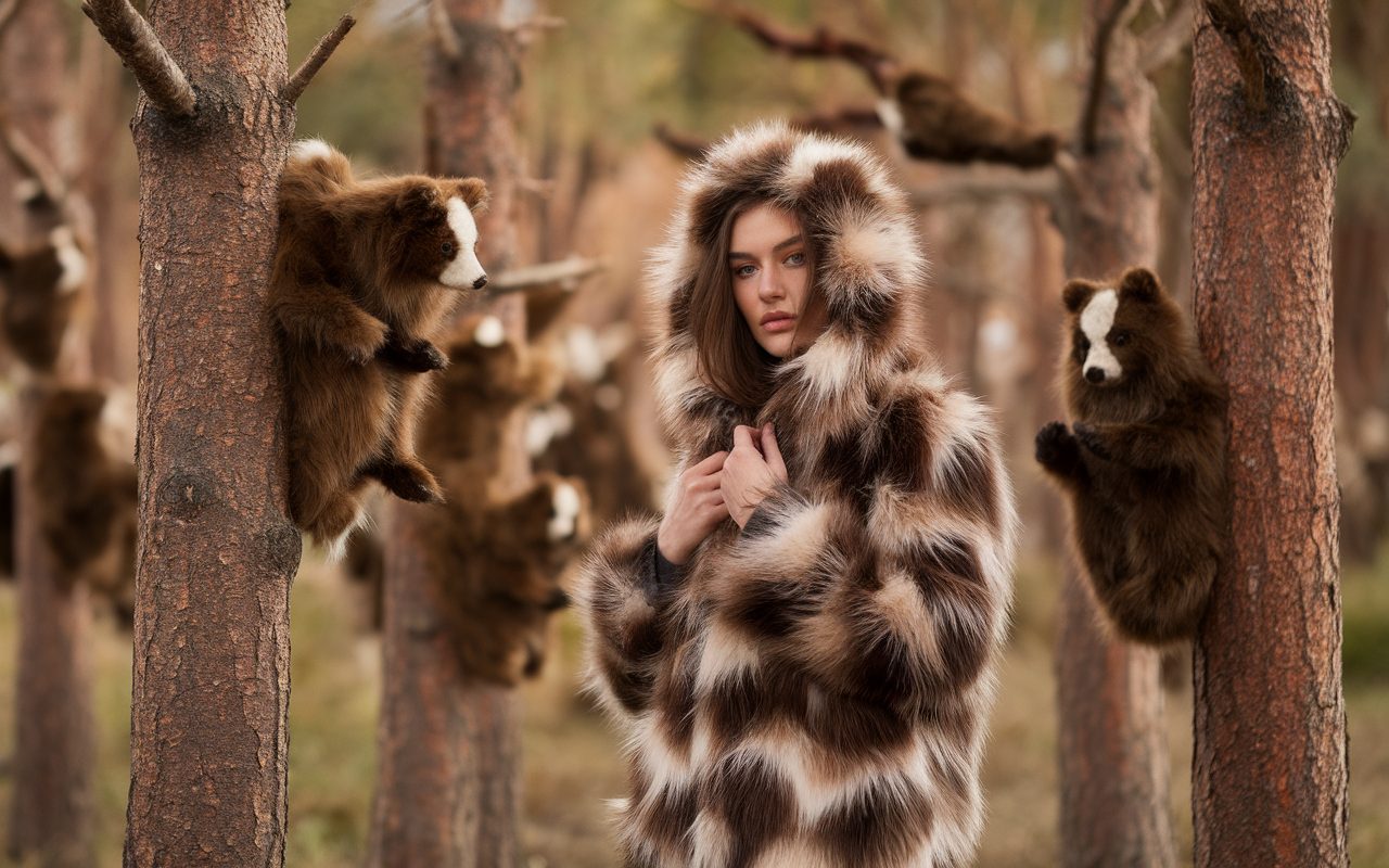 Grizzly cherie : l&rsquo;odyssée mode durable inspirée par nos amis poilus