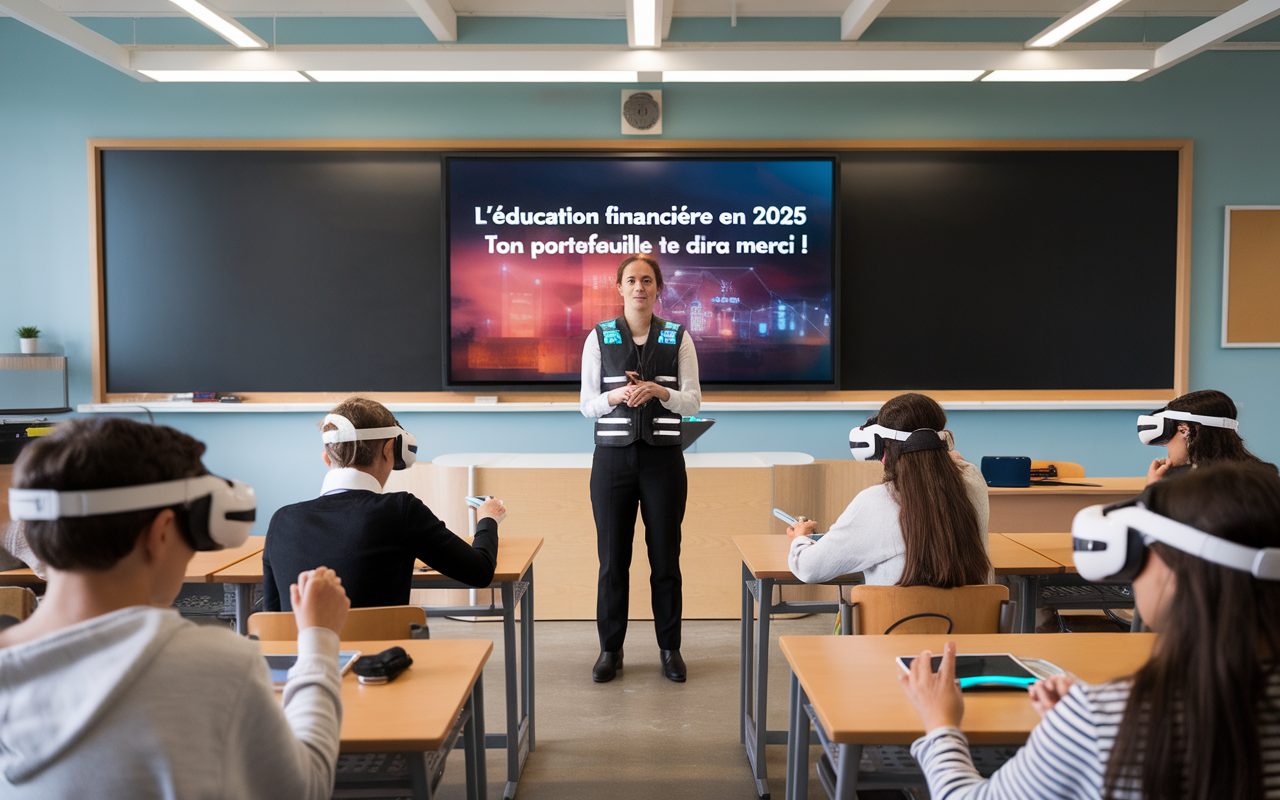 L&rsquo;éducation financière en 2025 : ton portefeuille te dira merci !