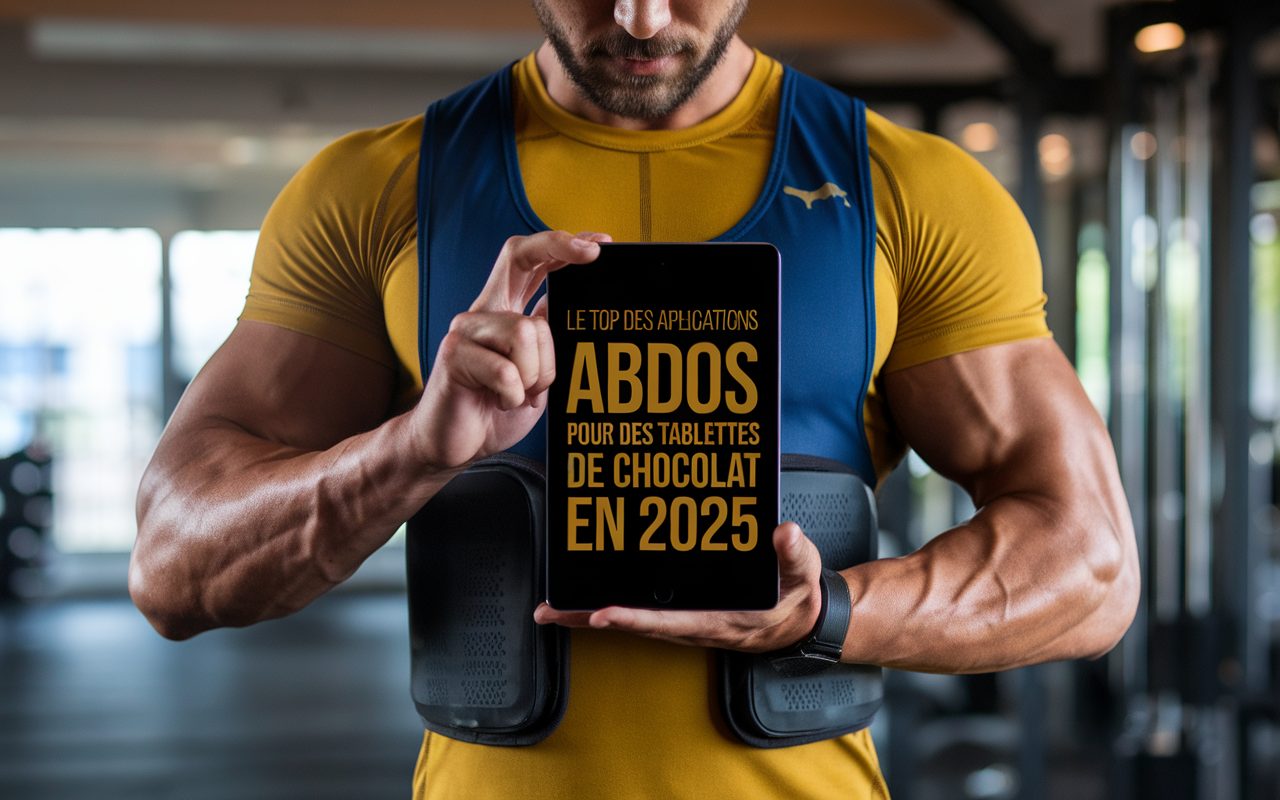 Le top des applications abdos pour des tablettes de chocolat en 2025