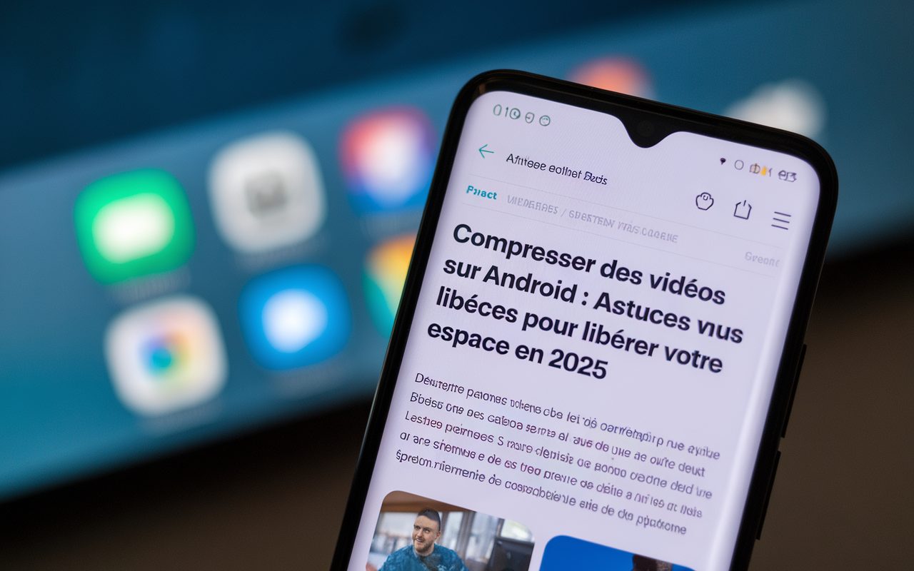 Compresser des vidéos sur Android : astuces pour libérer votre espace en 2025