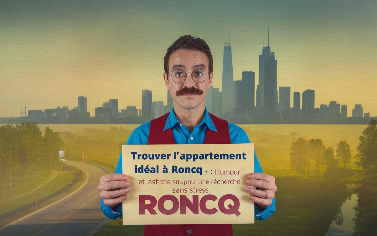 Trouver l'appartement idéal à Roncq : humour et astuces pour une recherche sans stress