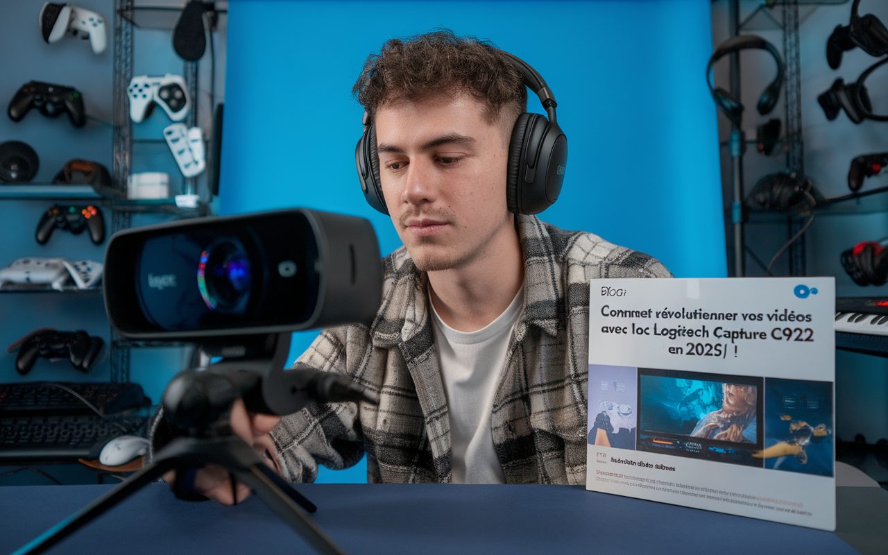 Comment révolutionner vos vidéos avec logitech capture c922 en 2025 !