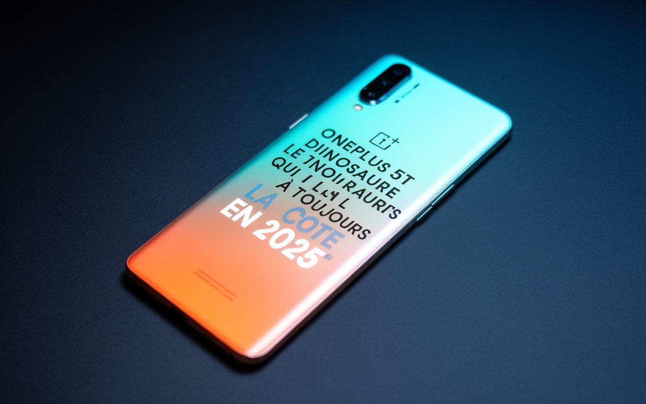 Oneplus 5t 128 go : le dinosaure techno qui a toujours la cote en 2025