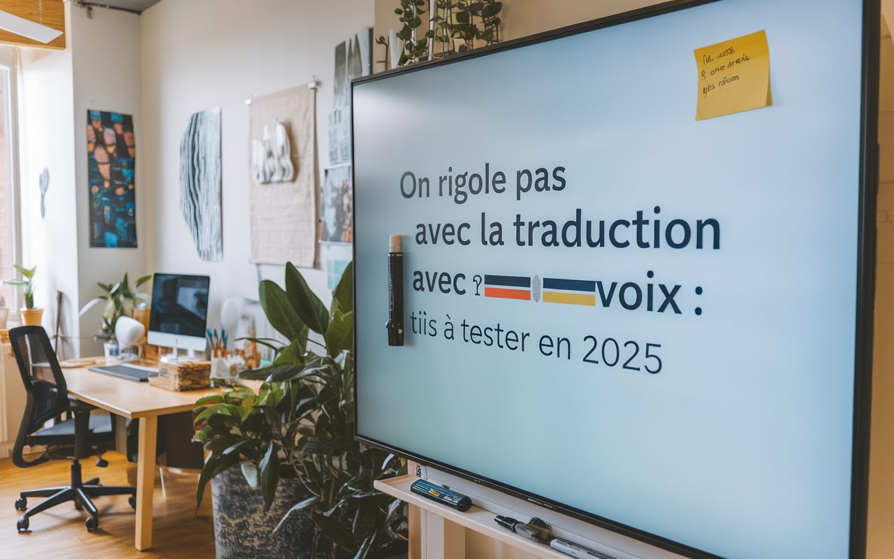 On rigole pas avec la traduction avec voix : 5 outils à tester en 2025