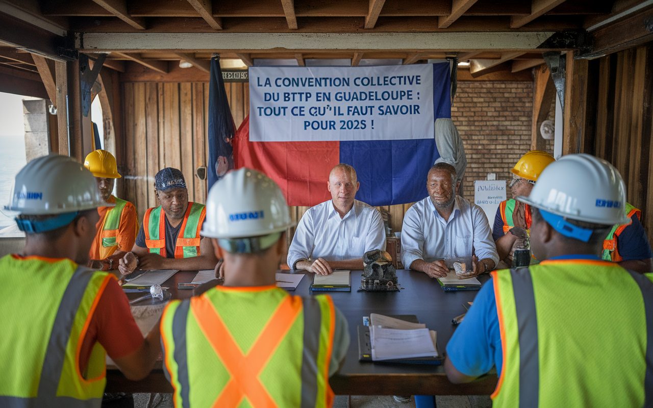 La convention collective du BTP en Guadeloupe : tout ce qu'il faut savoir pour 2025 !
