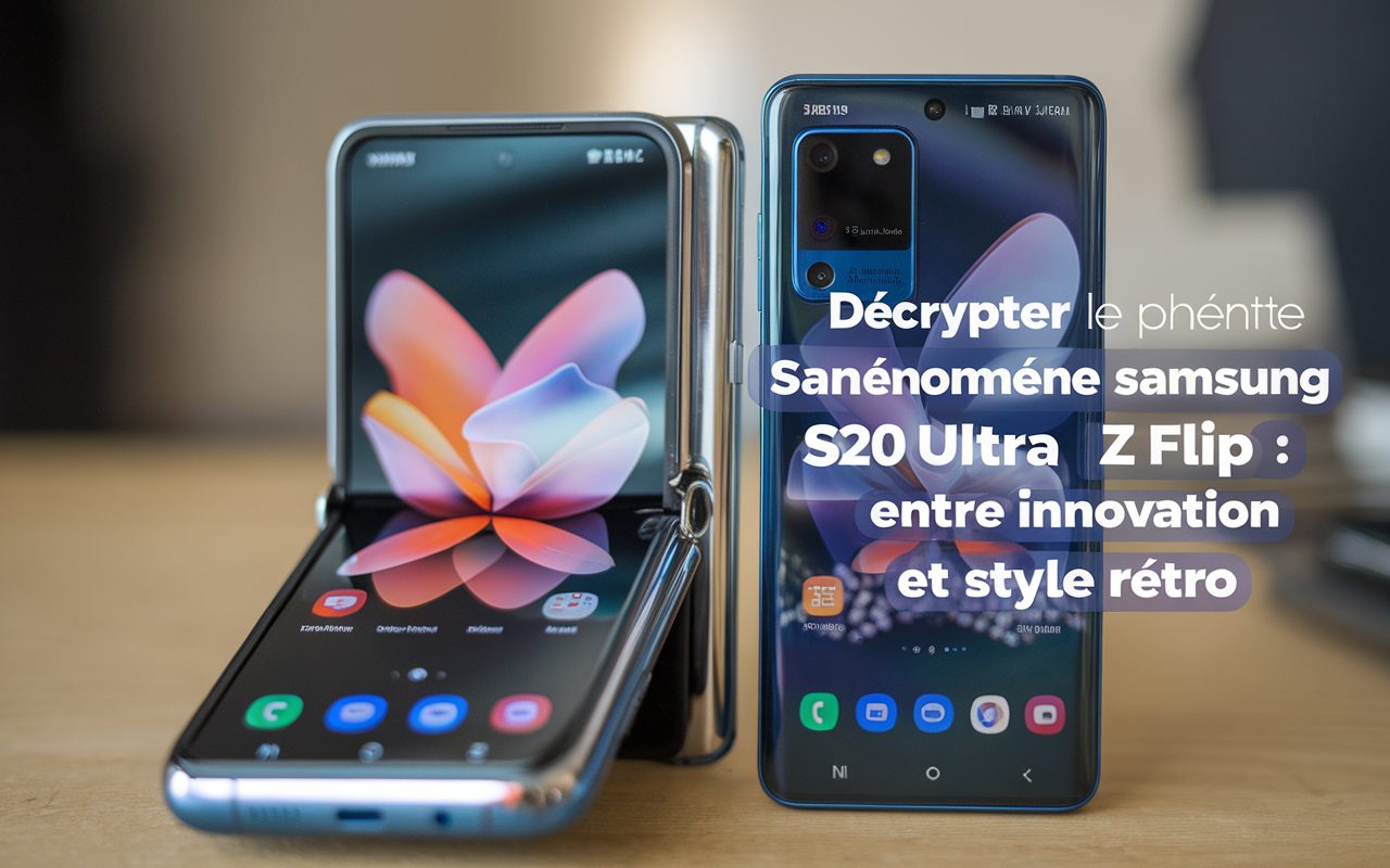 Décrypter le phénomène samsung s20 ultra z flip : entre innovation et style rétro
