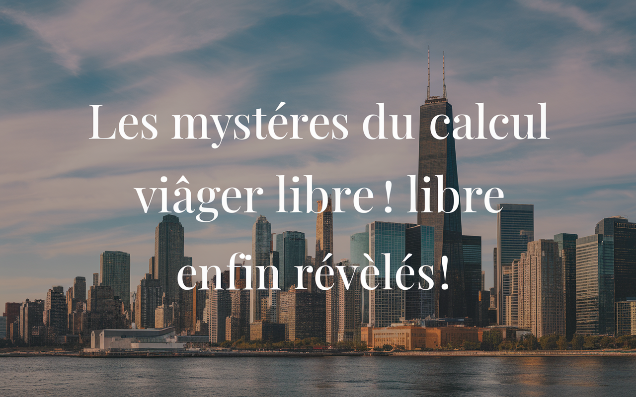 Les mystères du calcul viager libre enfin révélés !