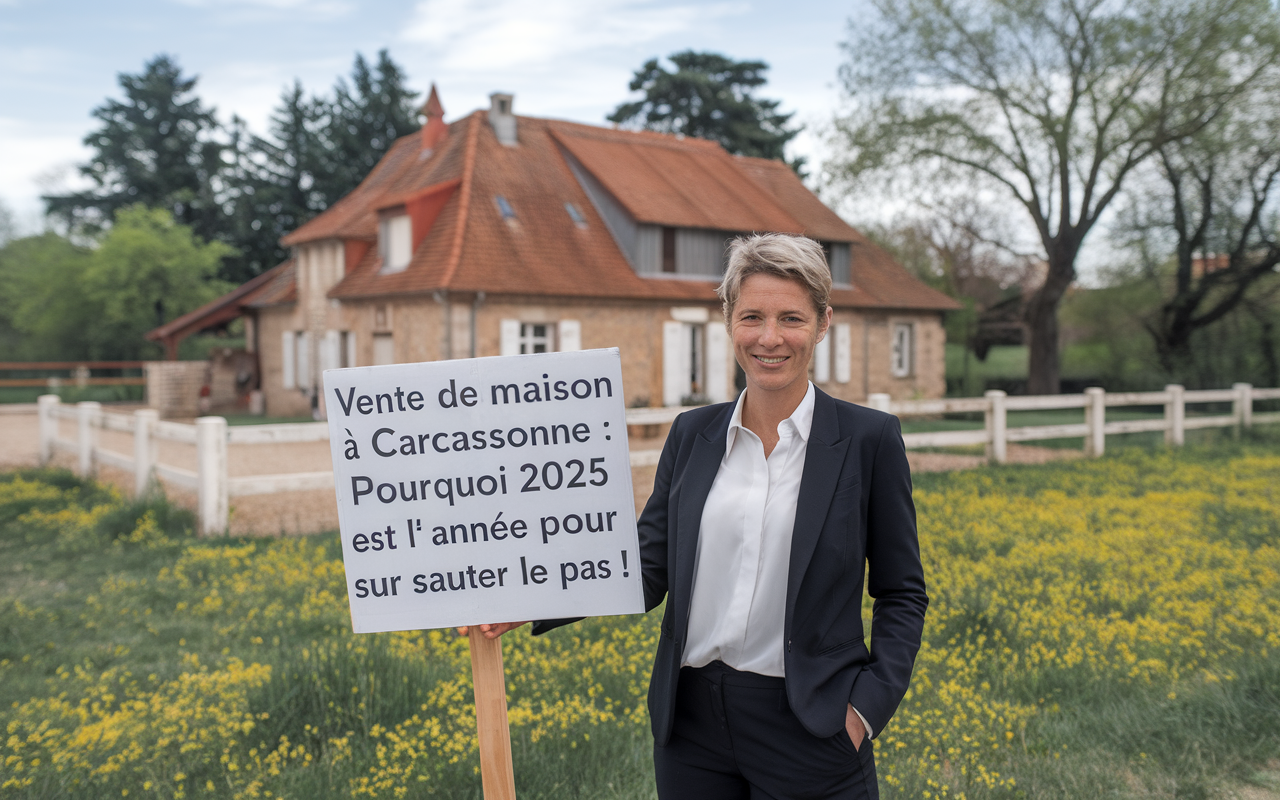 Vente de maison à Carcassonne : pourquoi 2025 est l&rsquo;année pour sauter le pas !